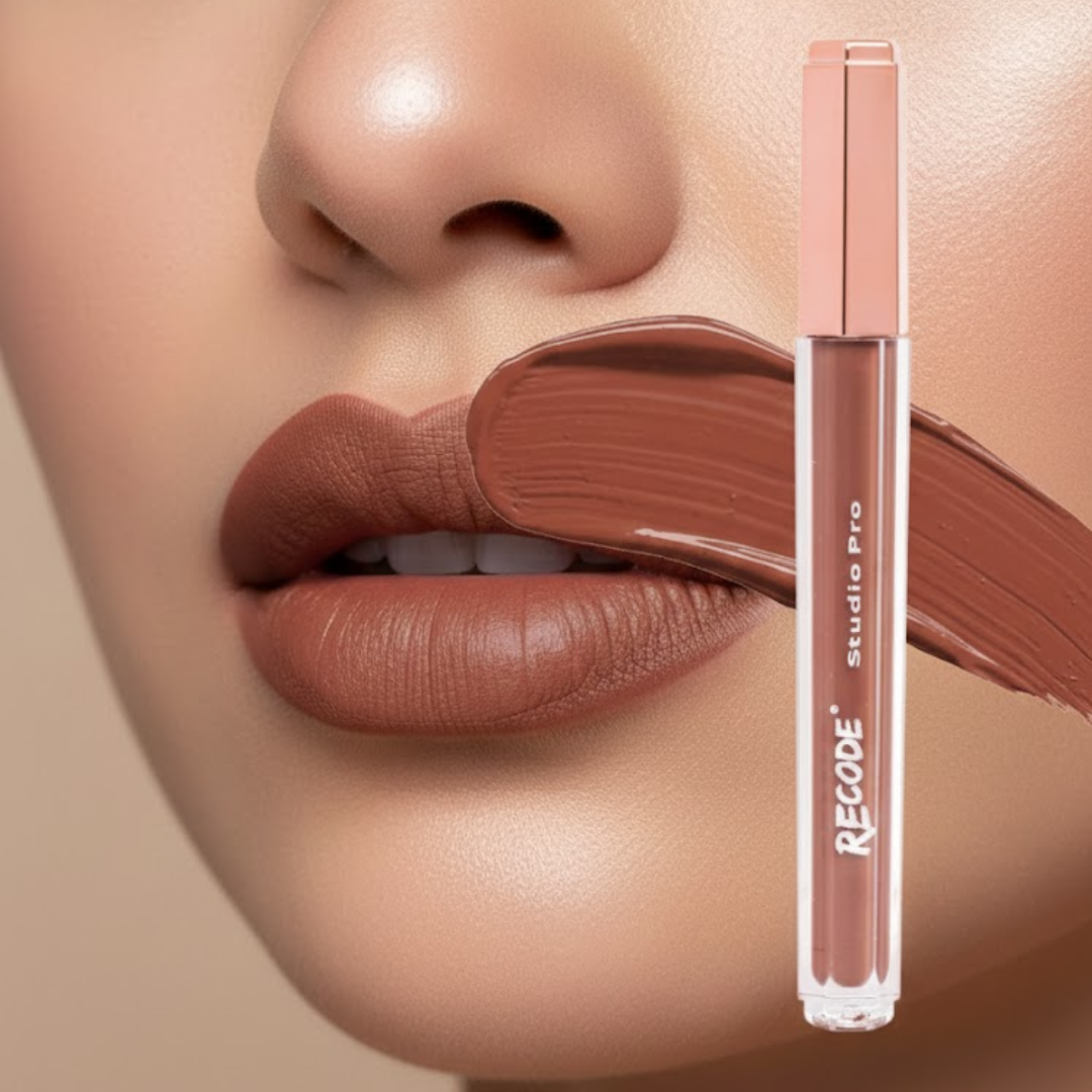 RECODE Mini Matte Collection Set | 10 Luxe Mini Matte Liquid Lipsticks | Waterproof & Long Lasting