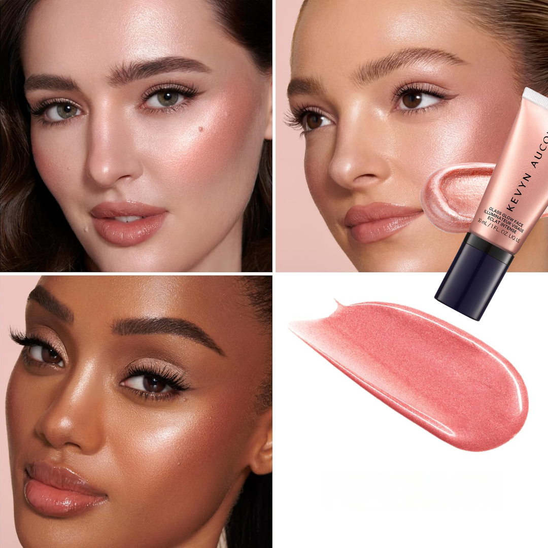 KEVYN AUCOIN Glass Glow Face & Body Gloss | Multi-Use Luminous Highlighter