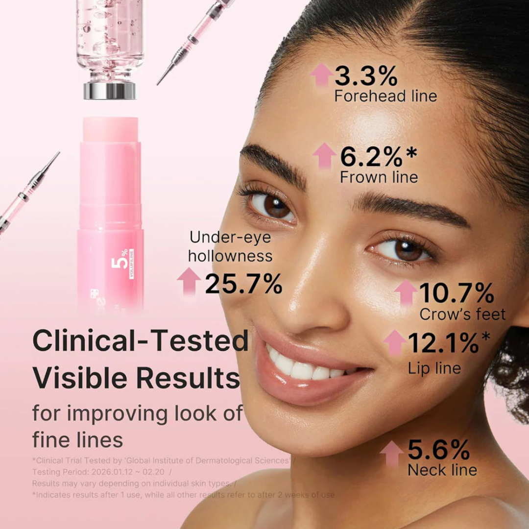 Medicube PDRN Pink Collagen Volume Multi Balm Stick – Plumps Hollow Areas, Improves Firmness & Elasticity – For Under-Eye Hollowness, Cheek Volume Loss, Smile Lines & Fine Lines