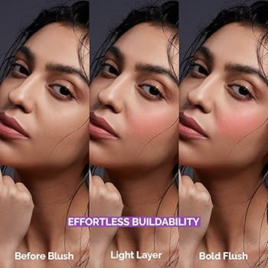 STAZE 3-in-1 Mini Glow Palette | Concealer + Blush + Highlighter | Pocket-Sized All-in-One Makeup Stack
