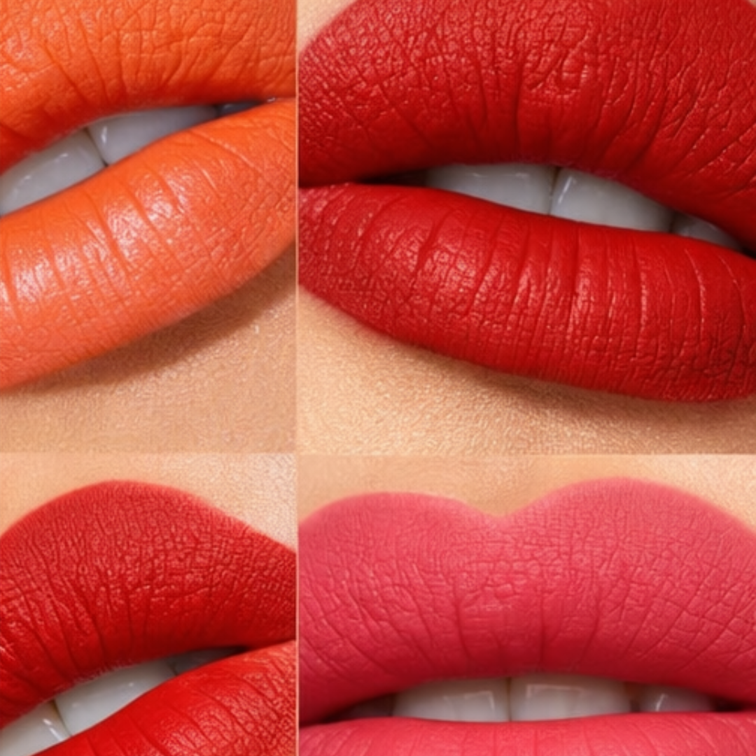 SL Basics Matte For You Liquid Matte Lipsticks | 16HR Wear, Transfer Proof & Vitamin E Enriched (Pack of 4)