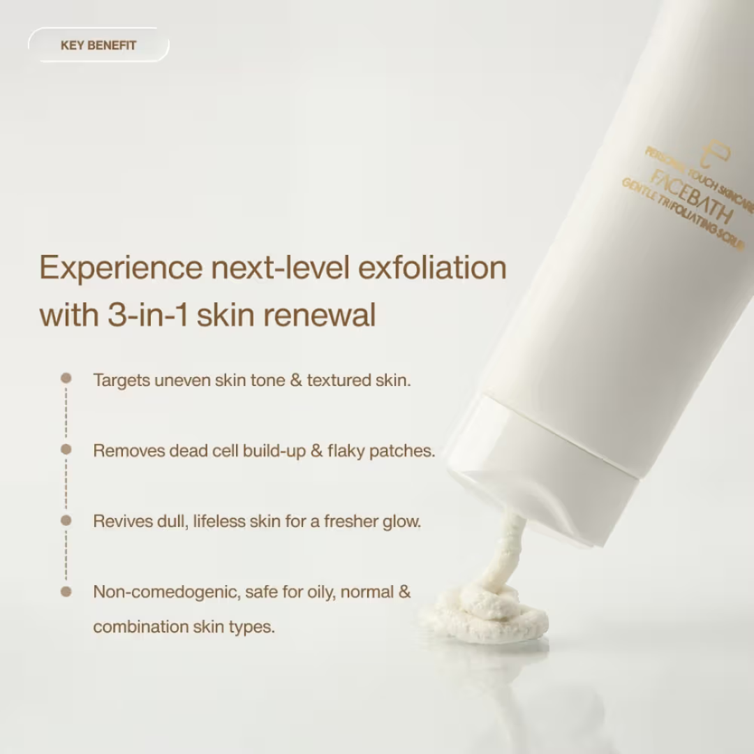 Deep Clean & Hydrating Trio Deal | include Makeup removing Wipes + Face Scrub + Clay mask | Clean & brighten Skin tone