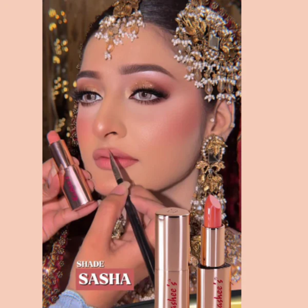 Kashe's Luxury Lipstick Collection | Rich Pigment, Smooth Hydration, Long-Lasting Wear