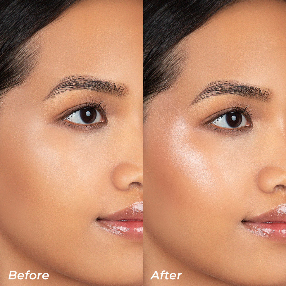 Glint Stick Highlighter | Dewy, Wet-Look Glow Stick | Glitter-Free, Lightweight, Multi-Use