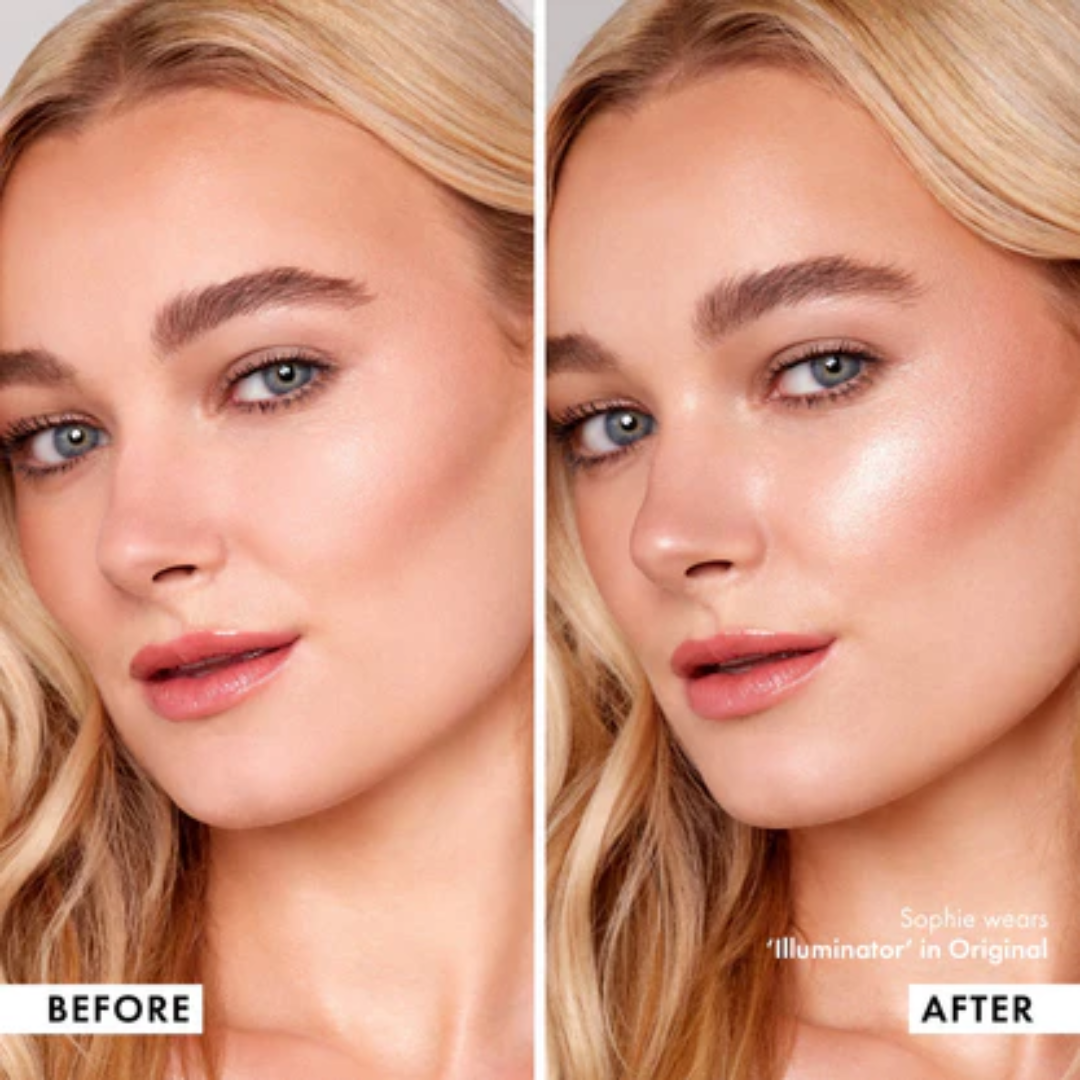 Glint Stick Highlighter | Dewy, Wet-Look Glow Stick | Glitter-Free, Lightweight, Multi-Use