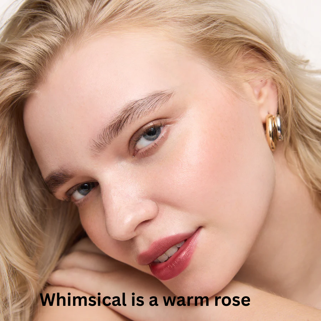 Wonderskin Rose Divine Lip Stain Duo | Whimsical & Divine Shades | 2-Step Long-Lasting Lip Color
