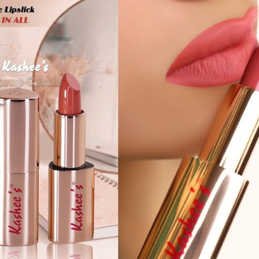 Kashe's Luxury Lipstick Collection | Rich Pigment, Smooth Hydration, Long-Lasting Wear