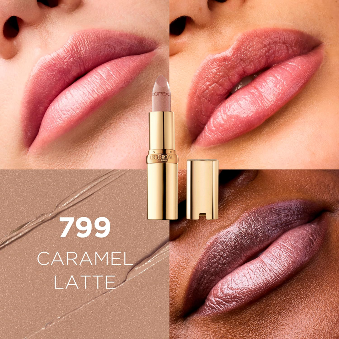 L'Oréal Color Riche Satin Lipstick | Infused with Omega 3, Vitamin E & Argan Oil, Luxurious Satin Finish