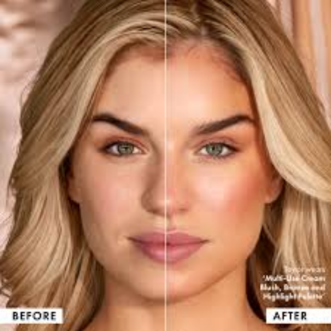 STAZE Glow 3-in-1 Pocket Beauty Kit | Concealer + Blush + Highlighter | Buildable, Blendable, 12-Hour Wear