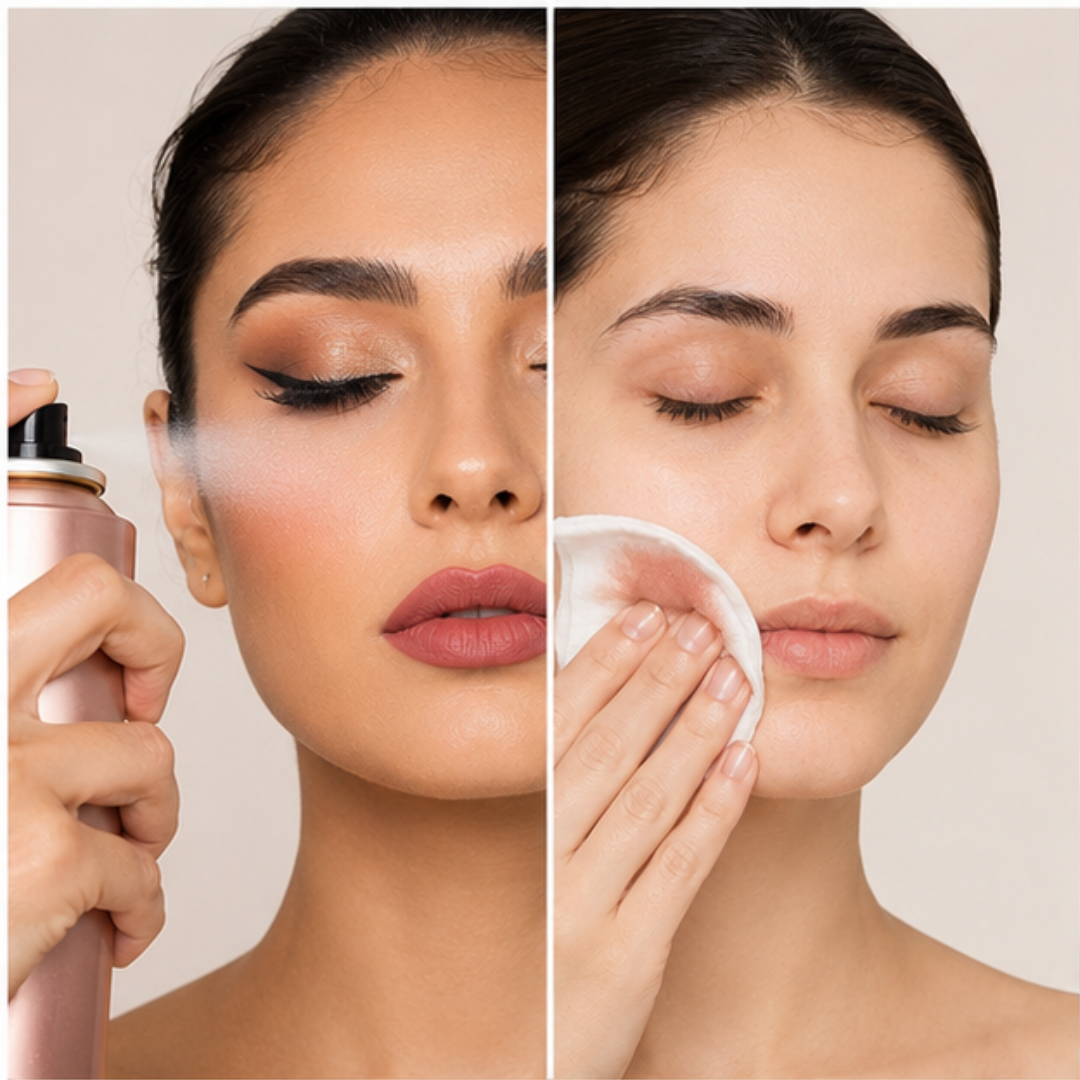 MARS It's Giving Skin Melt Makeup Remover Spray – Non-Comedogenic, Alcohol-Free Makeup Remover – Infused with Elixir of Nourishing Oils – Effortlessly Removes Waterproof & Heavy Makeup