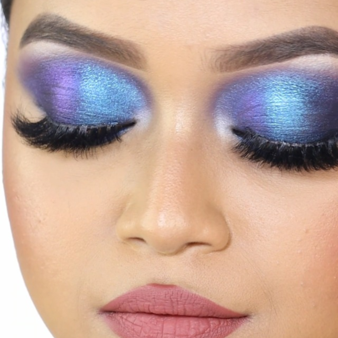 CHARMACY Milano Insane Quad Palette | 4-in-1 Multichrome Eyeshadow | Intense Shift, Soft Blend, Wedding & Festive Approved