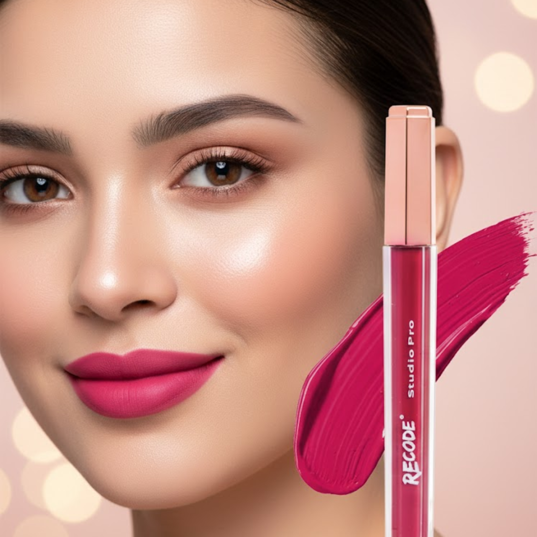 RECODE Mini Matte Collection Set | 10 Luxe Mini Matte Liquid Lipsticks | Waterproof & Long Lasting
