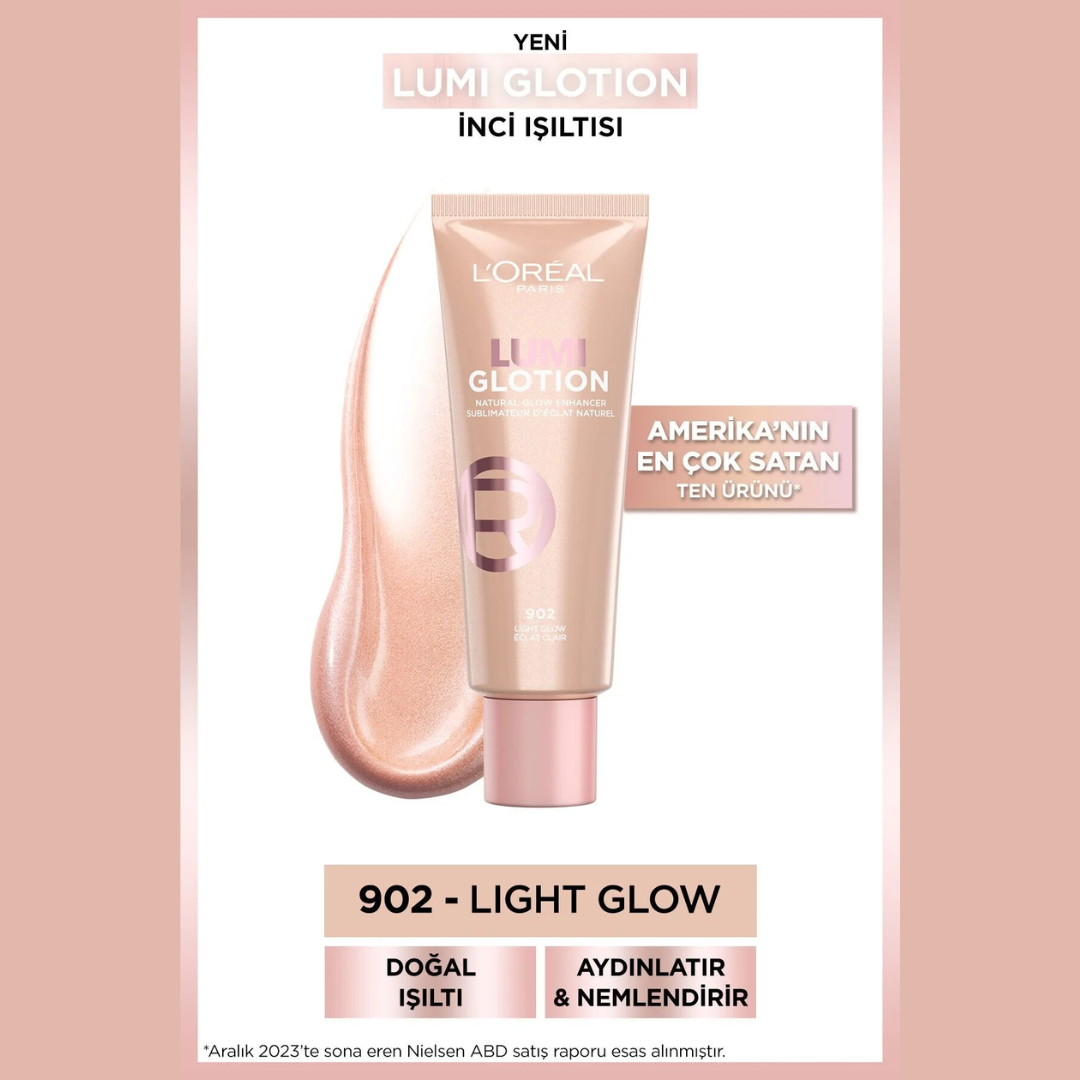 L'Oreal 3-in-1 Glow Perfecter – Moisturizer + Highlight + Natural Glow