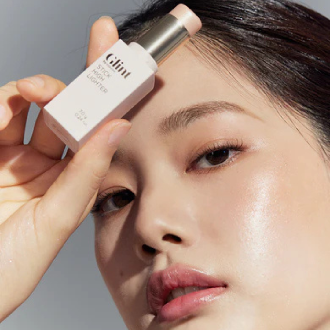 Glint Stick Highlighter | Dewy, Wet-Look Glow Stick | Glitter-Free, Lightweight, Multi-Use