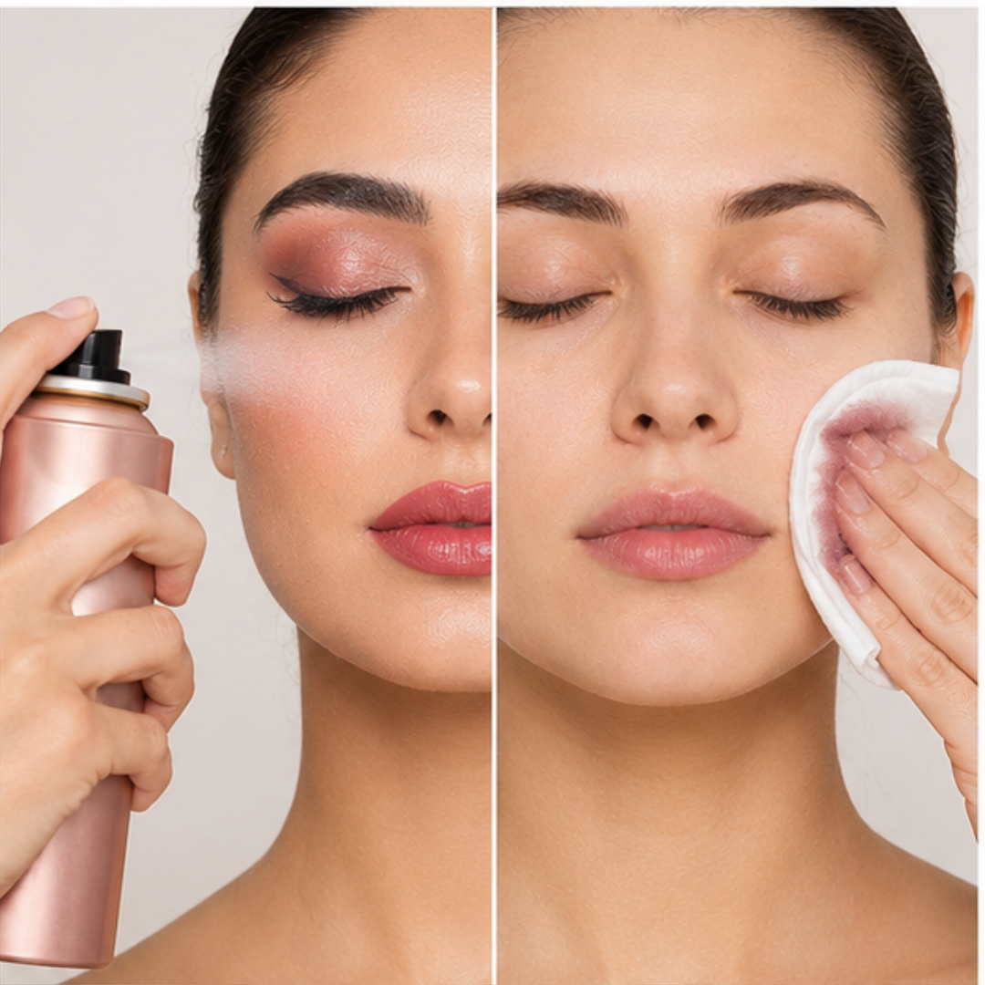 MARS It's Giving Skin Melt Makeup Remover Spray – Non-Comedogenic, Alcohol-Free Makeup Remover – Infused with Elixir of Nourishing Oils – Effortlessly Removes Waterproof & Heavy Makeup