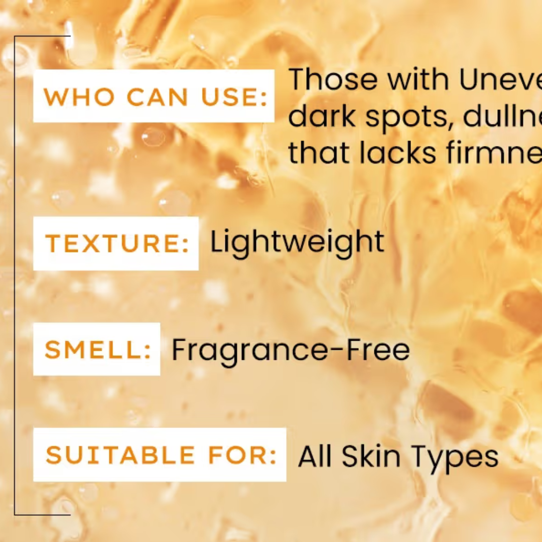 HYPHEN Double Shot Radiance-Lift Serum | Dual Phase Brightening + Collagen Booster | Reduces Fine Lines & Wrinkles