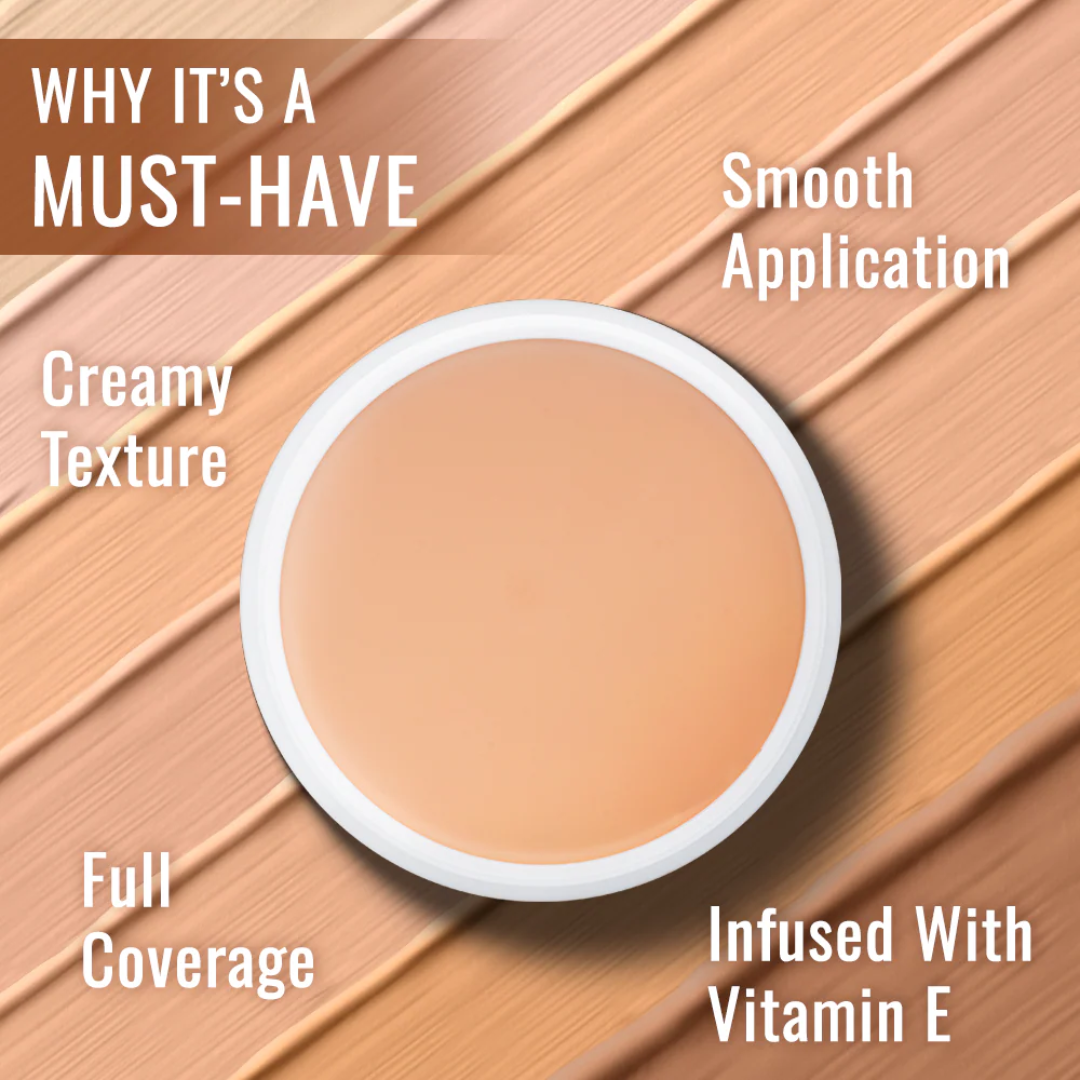 All in one High Coverage Tender Cream | Conceal, Cover & Hydration | Light weight & long-lasting | For all Skin Types