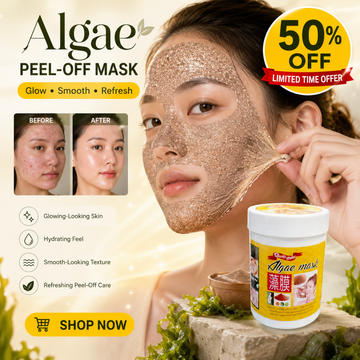Beauty Wallet Algae Mask – Glass Skin Glow in Minutes | Helps Fade Dark Spots & Pigmentation | Brightens Uneven Skin Tone, Tightens Pores & Deeply Hydrates | Smooth, Soft, Plump & Radiant Skin
