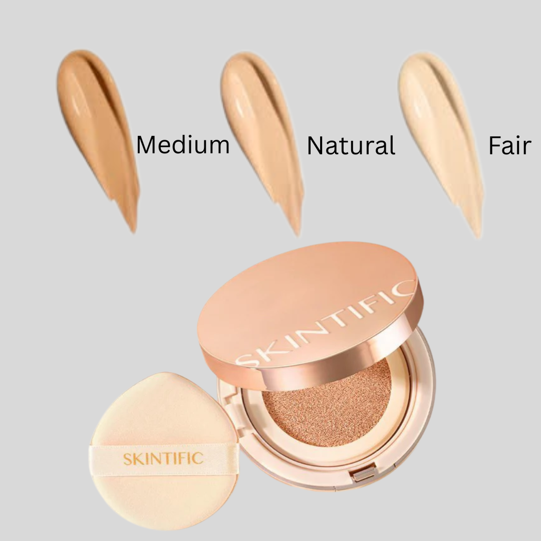 Skintific Cushion Foundation - Flawless, Long-lasting & Waterproof Base