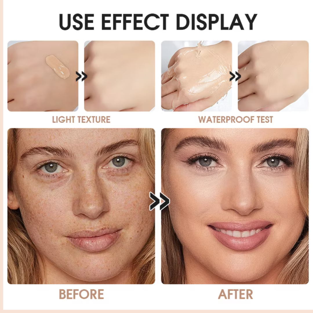 L'Oréal Paris Skin Ink 2-in-1 Foundation + Concealer | 48H Longwear, Matte Smooth Finish | Buildable Coverage, Waterproof & Sweatproof