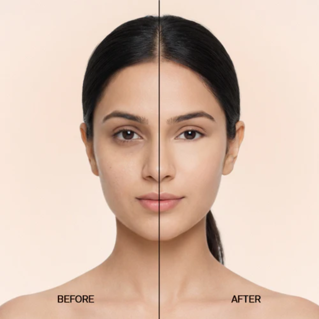 FLICKA Silk Touch & Blend & Shine Face Perfection Duo | Hydrating Primer + SPF Foundation