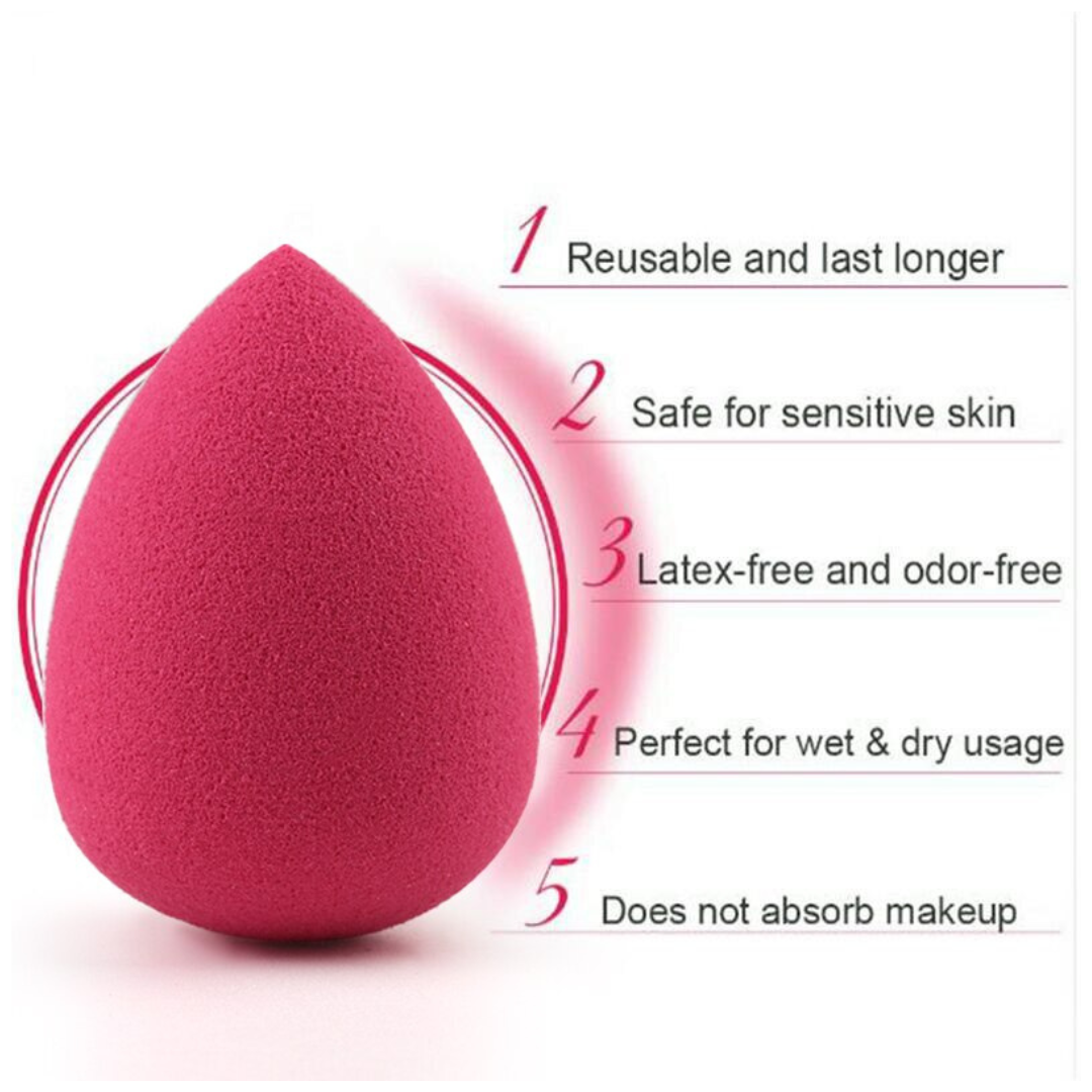 Kashe's Flawless Base Bundle | Foundation + Compact powder + beauty blender | long-lasting, waterproof & flawless makeup base