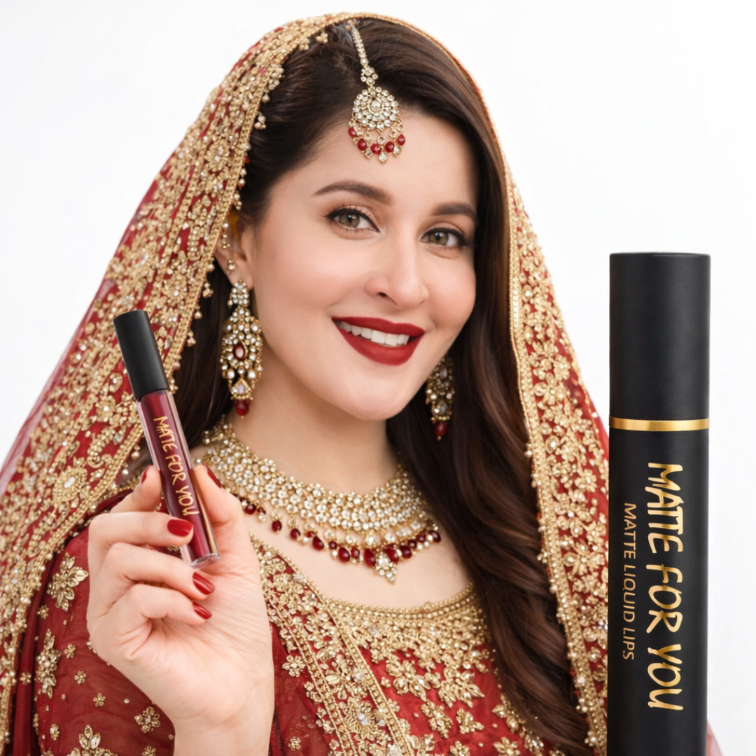 SL Basics Matte For You Liquid Matte Lipsticks | 16HR Wear, Transfer Proof & Vitamin E Enriched (Pack of 4)