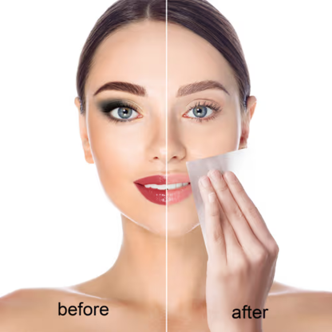 Deep Clean & Hydrating Trio Deal | include Makeup removing Wipes + Face Scrub + Clay mask | Clean & brighten Skin tone