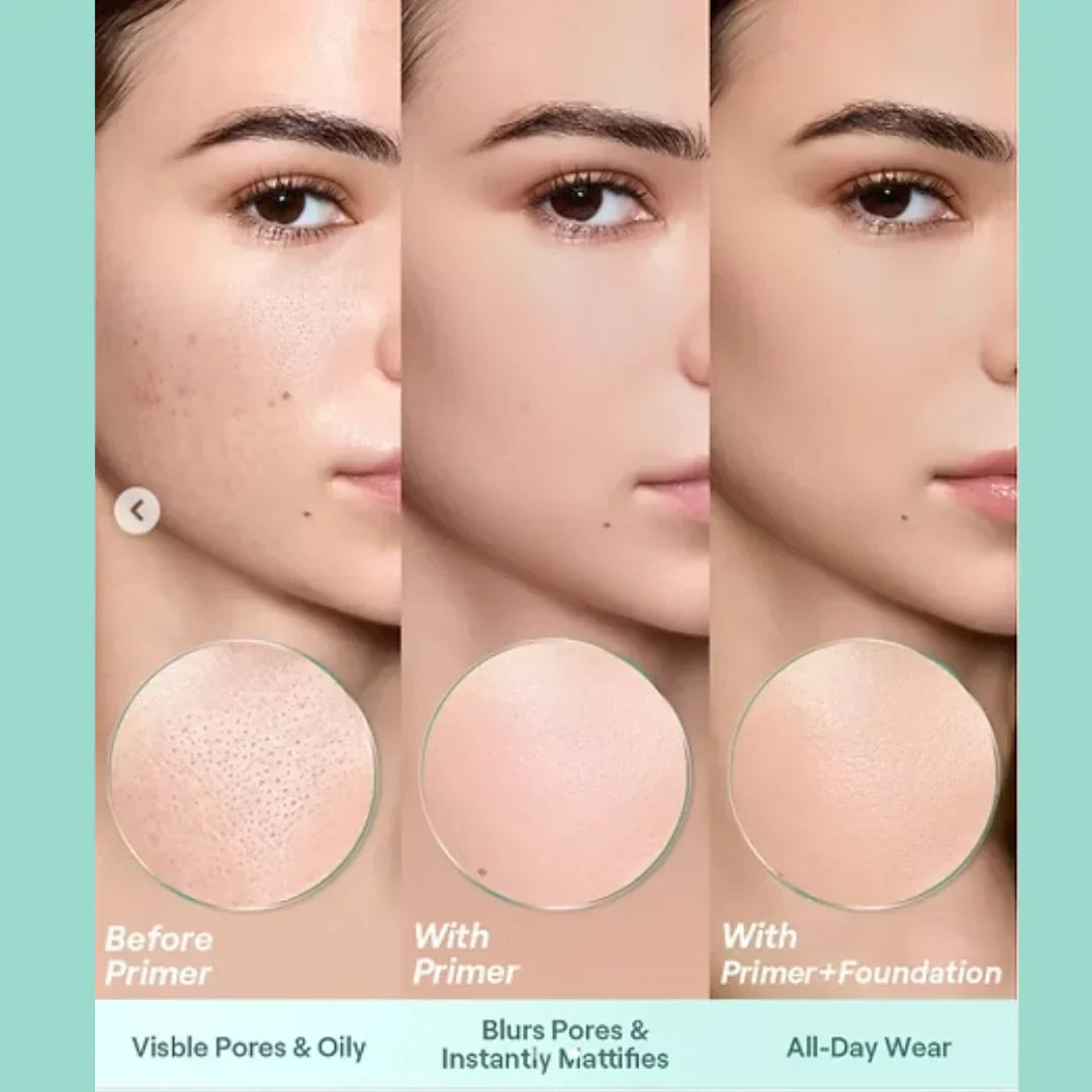 SheGlam No Pore Primer - Instant No Pore Result with Filter Look Makeup Finish