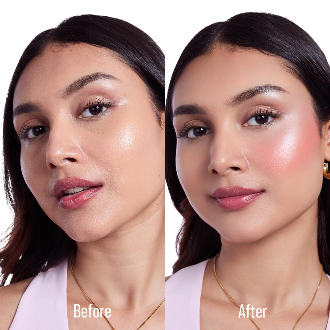 STAZE 3-in-1 Mini Glow Palette | Concealer + Blush + Highlighter | Pocket-Sized All-in-One Makeup Stack