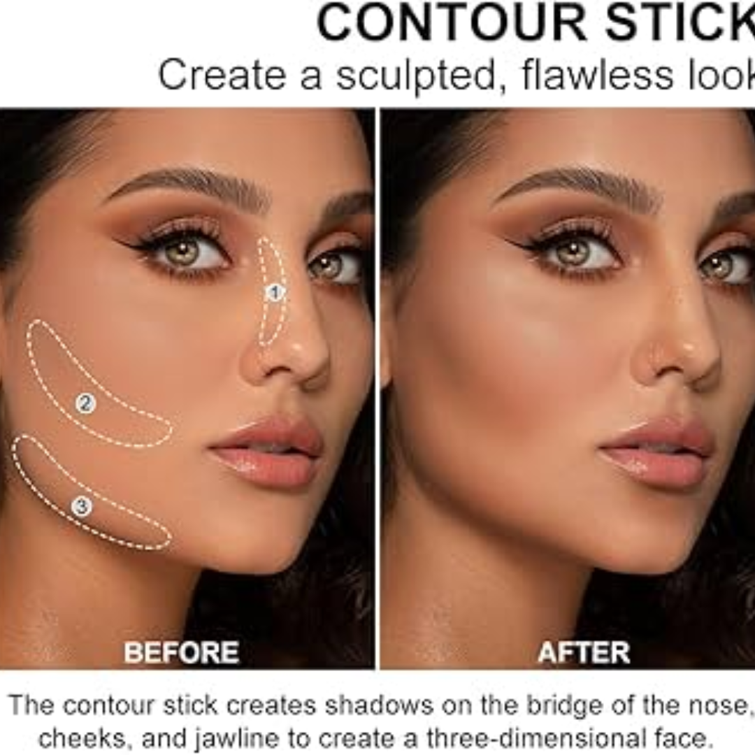 L'Oréal Lumi Bronze Le Stick Soleil Bronzer Stick | Cream-to-Powder Bronzer for Sun-Kissed Glow & Effortless Sculpting