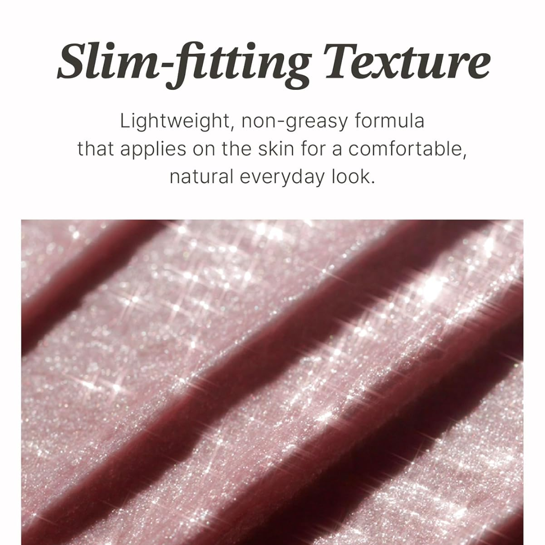Glint Stick Highlighter | Dewy, Wet-Look Glow Stick | Glitter-Free, Lightweight, Multi-Use