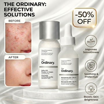 Clear Breakouts in 1 Hour | The Ordinary Powder-to-Cream + Ordinary Niacinamide Serum | Fastest Solution to reduce Acne, Spots & Redness