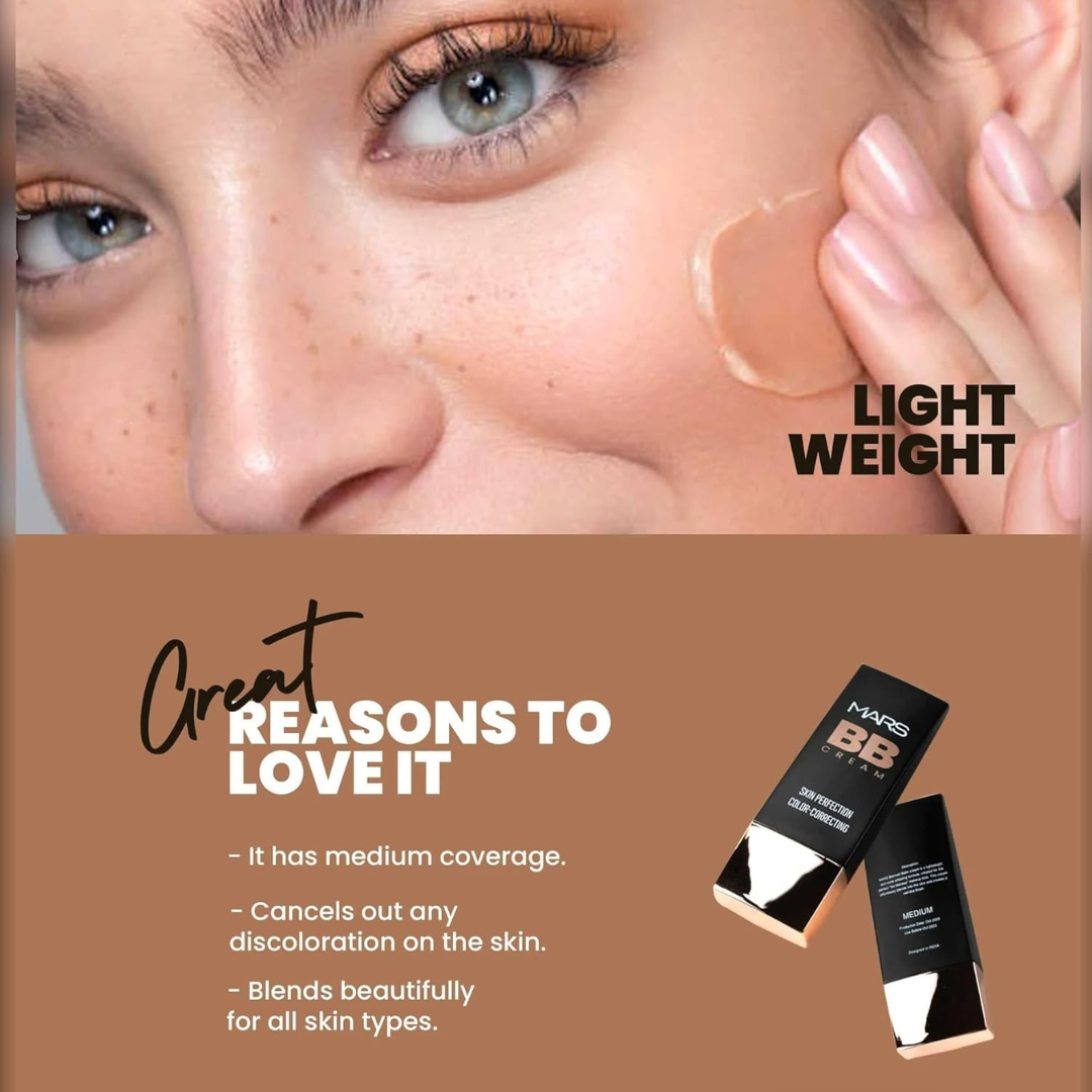 Mars BB Cream - Flawless, Waterproof & 24H Long-lasting