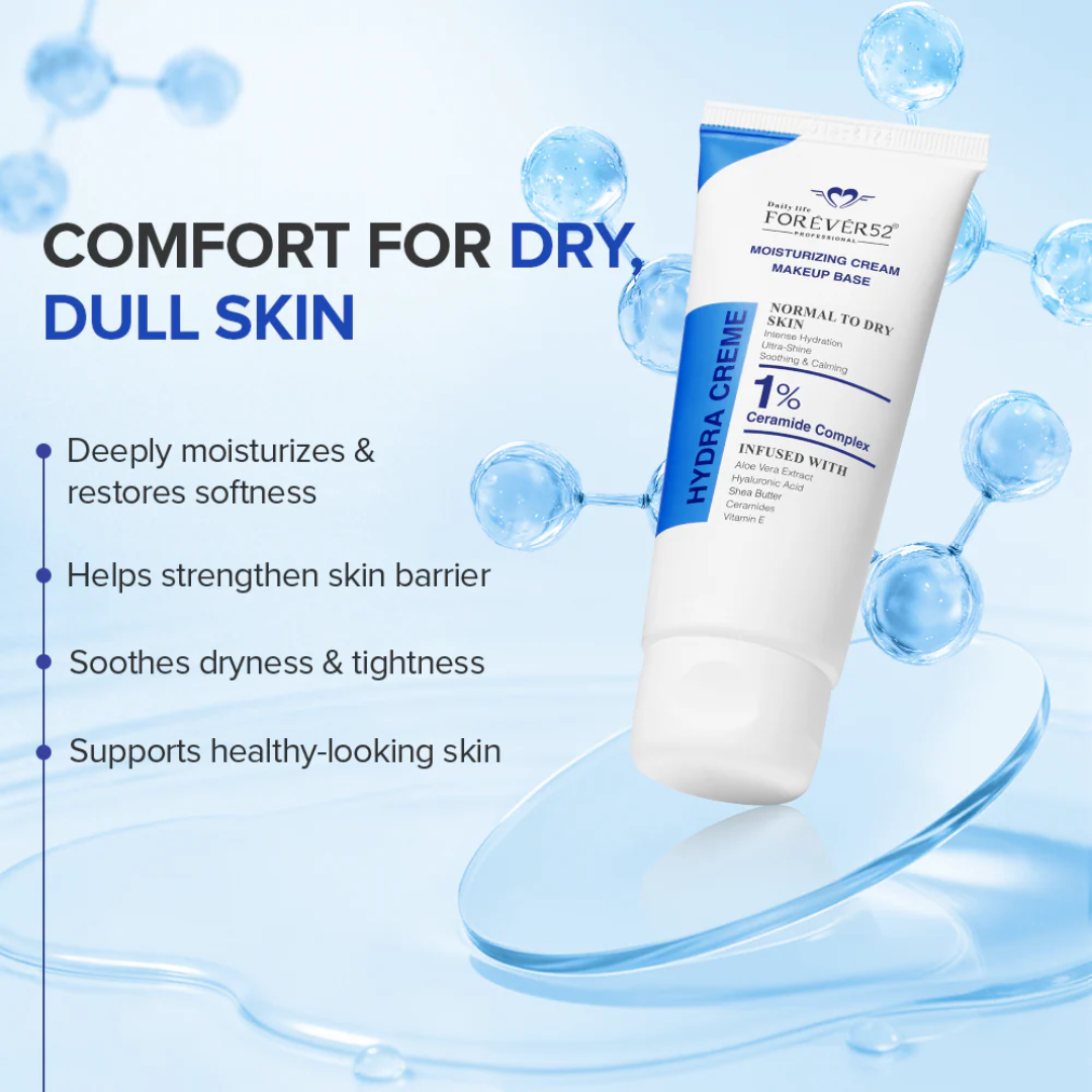 Forever52 Hydra Prep Primer Cum Moisturizer | Deep hydration, Glow & Minimize Pores For Flawless makeup base | Best for all Skin types
