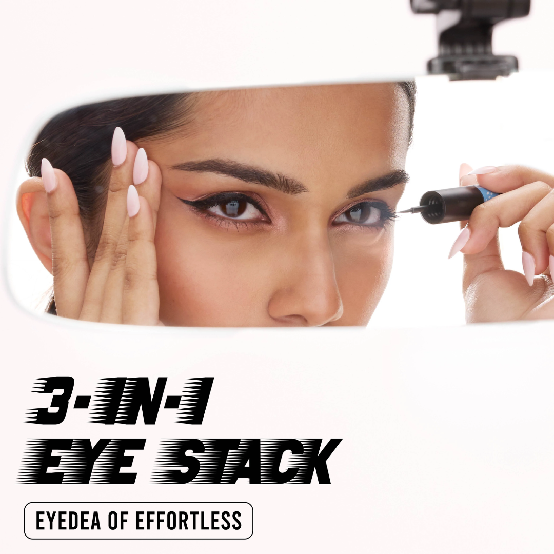 KITO® 3-in-1 Eye Stack | Eyeshadow, Eyeliner & Mascara Trio