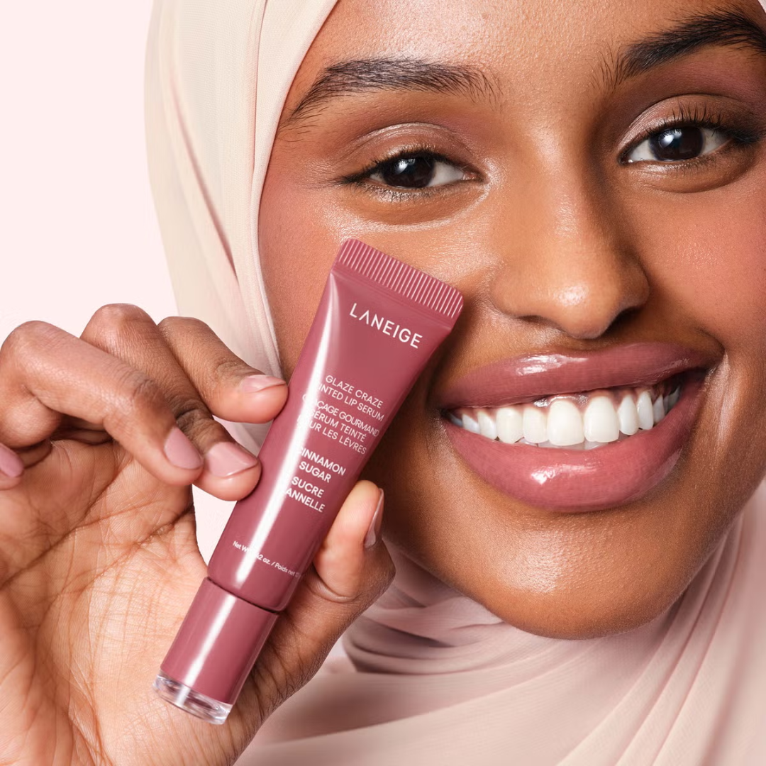 LANEIGE Glaze Craze Tinted Lip Serum – Plump, Hydrate & Shine with 12-Hour Serum-Infused Color