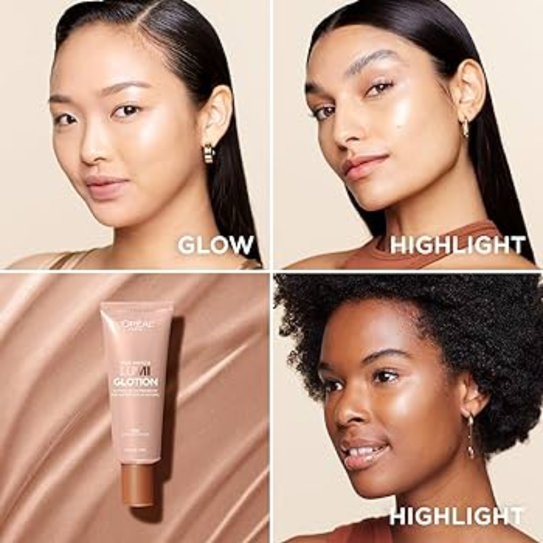 L'Oreal 3-in-1 Glow Perfecter – Moisturizer + Highlight + Natural Glow