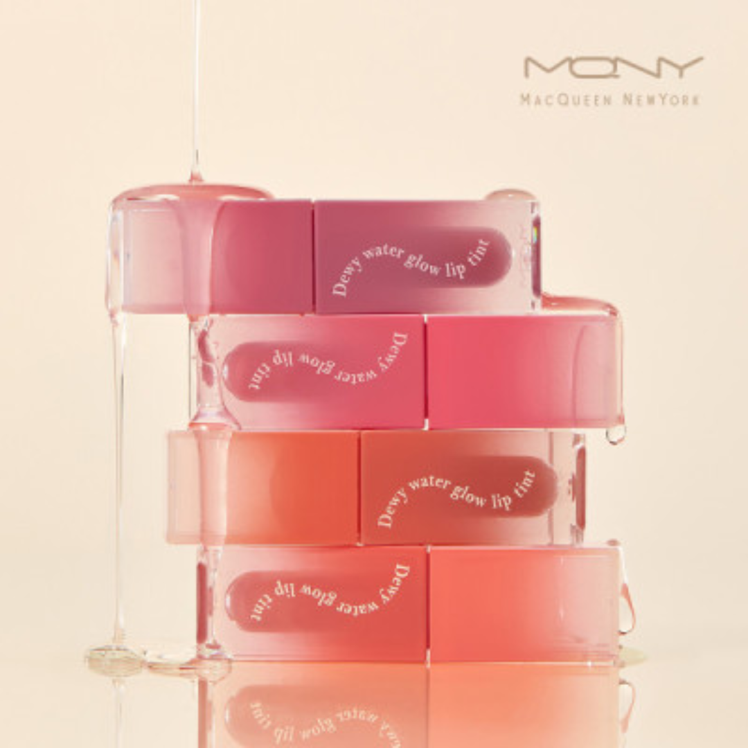 MCNY Dewy Water Glow Lip Tint – Hydrating, Long-Lasting & Crystal Glossy Finish