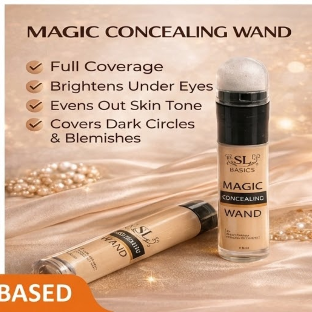 Flawless Base Bundle SL Basics Xpose Foundation + Magic Concealing Wand + FREE Beauty Blender