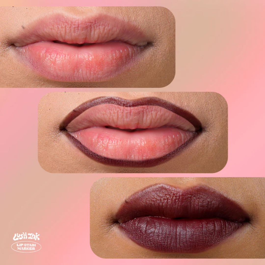 MRUCHA Beauty Complete Lip Kit | Lip Marker + Matte Lip Gloss + Glossy Lip Gloss | Smudge-Proof, Long-Lasting, High-Shine