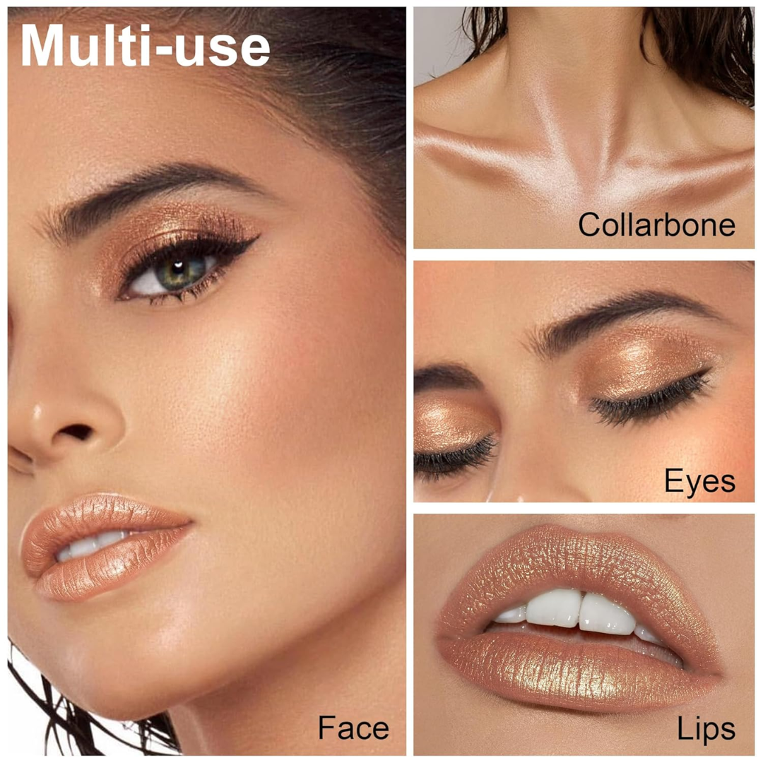 KEVYN AUCOIN Glass Glow Face & Body Gloss | Multi-Use Luminous Highlighter