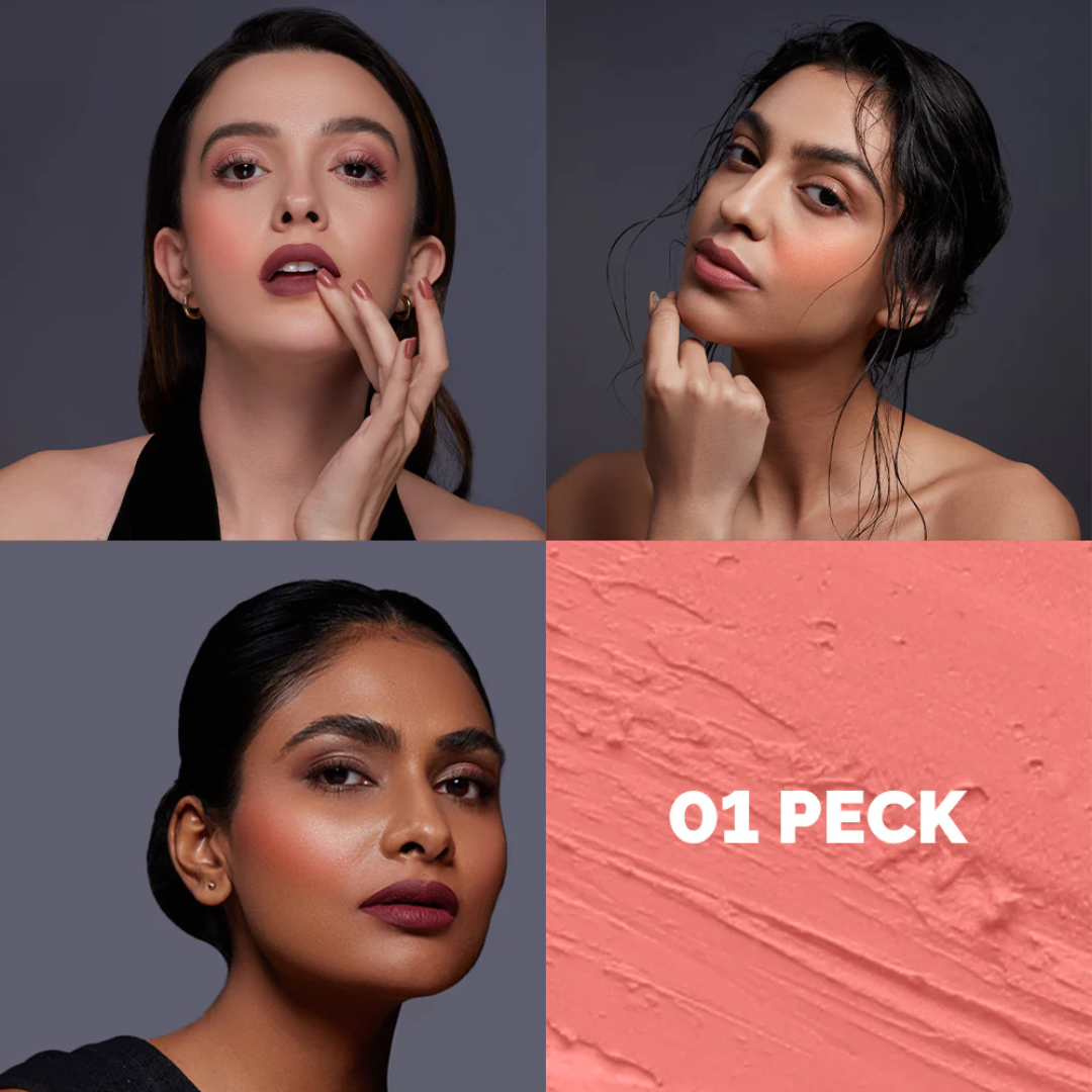 STAZE 3-in-1 Mini Glow Palette | Concealer + Blush + Highlighter | Pocket-Sized All-in-One Makeup Stack