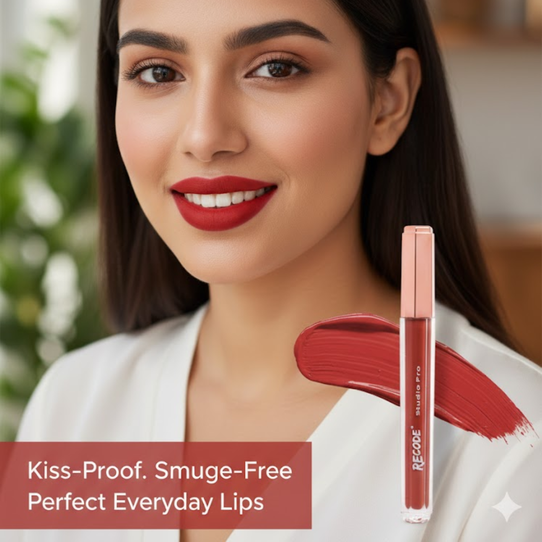 RECODE Mini Matte Collection Set | 10 Luxe Mini Matte Liquid Lipsticks | Waterproof & Long Lasting