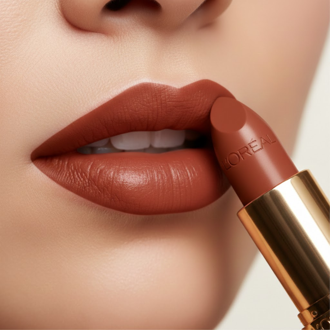 L'Oréal Color Riche Satin Lipstick | Infused with Omega 3, Vitamin E & Argan Oil, Luxurious Satin Finish