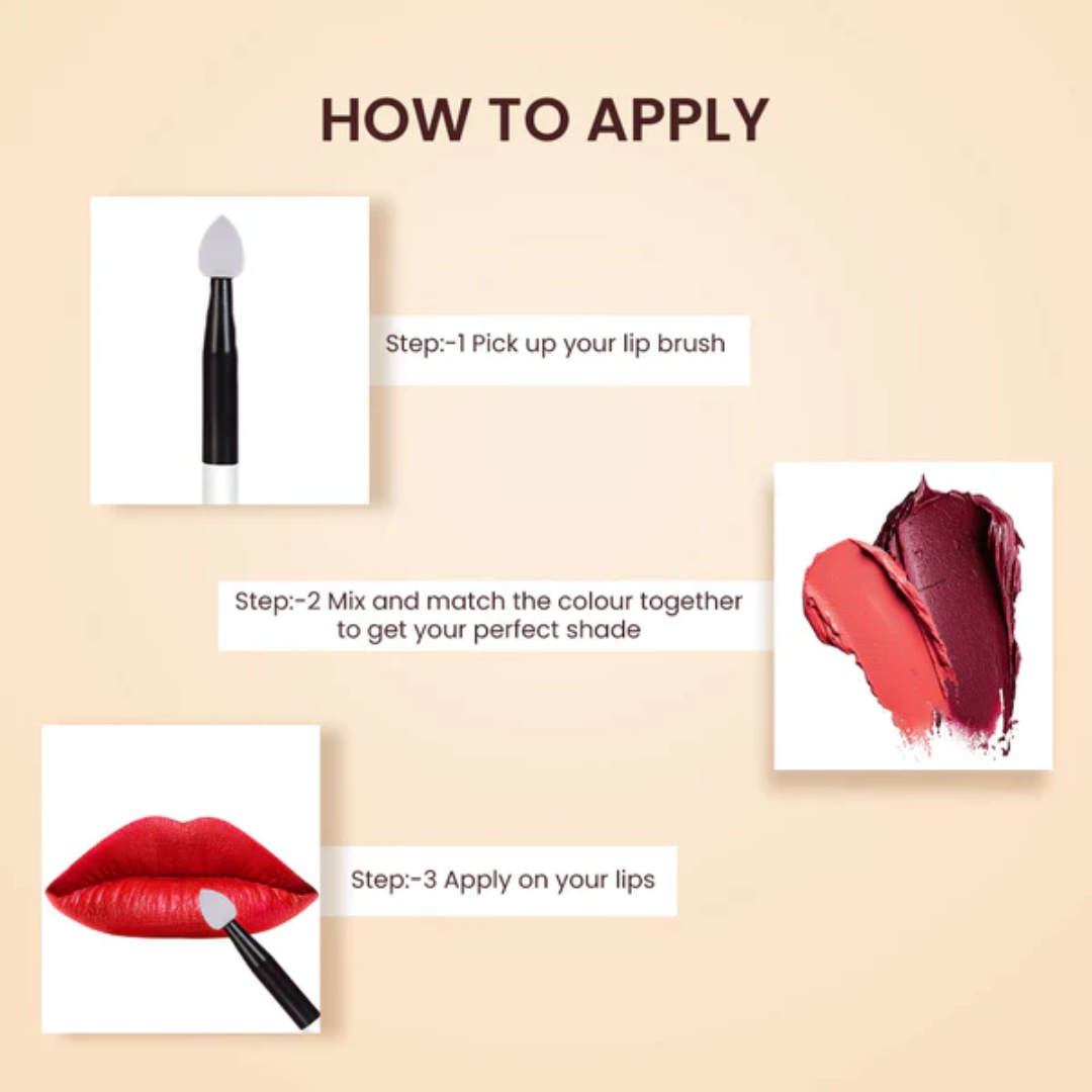 SilkyWhite Silky Matte Lipstick Trio Set | Pack of 3 Liquid Matte Lipsticks | Waterproof & Long Lasting