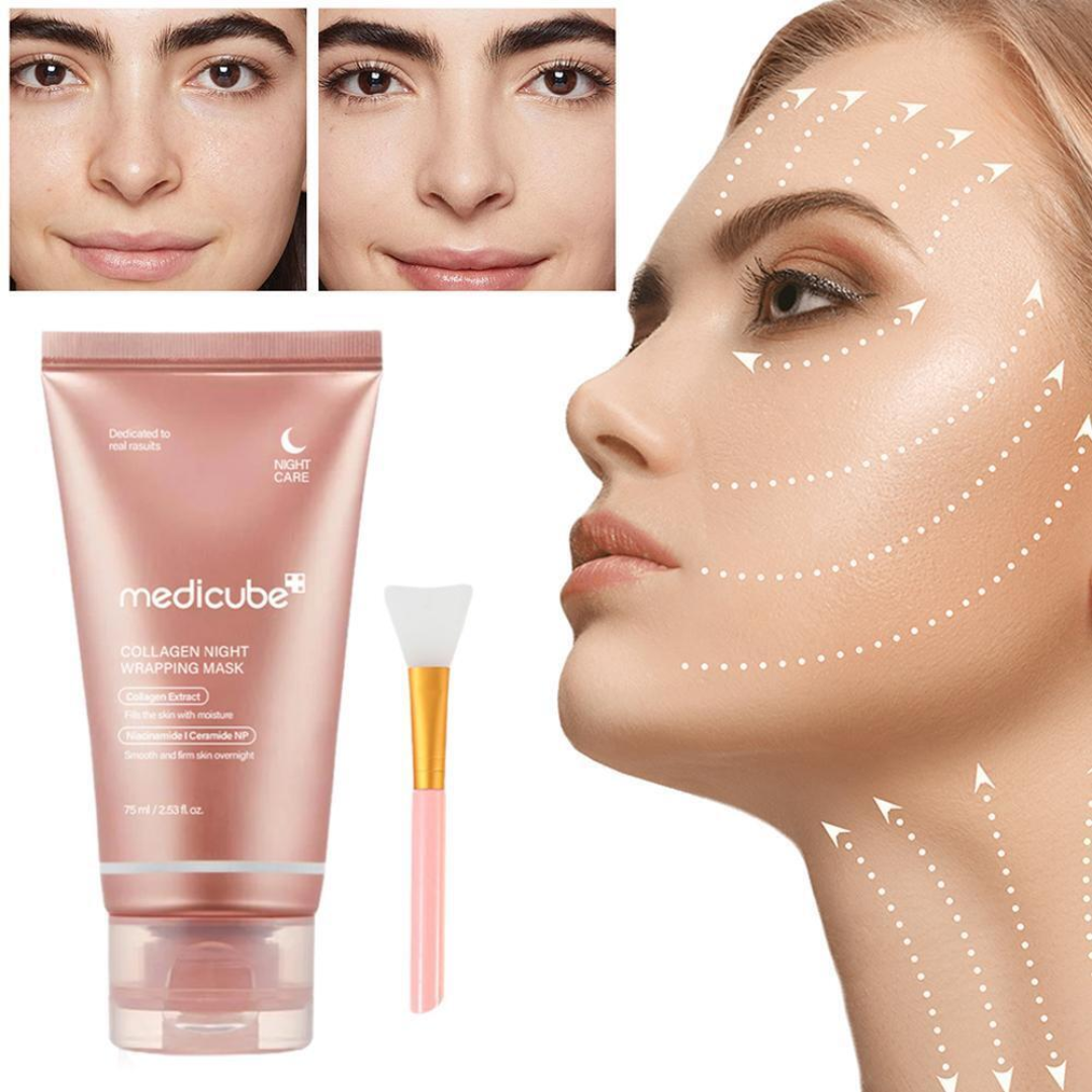 Buy Collagen Night Wrapping Mask and Get Applicator Free