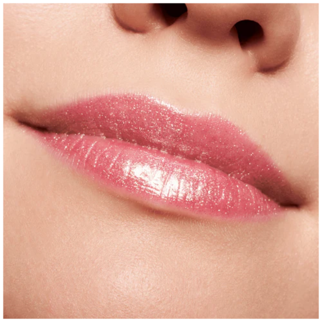 Essence Gloss Metal Glow | Sparkle Reflective Lip Gloss | Glass-Like Shine with Vitamin E (Pack of 3 - Transparent, Pink & Rose)