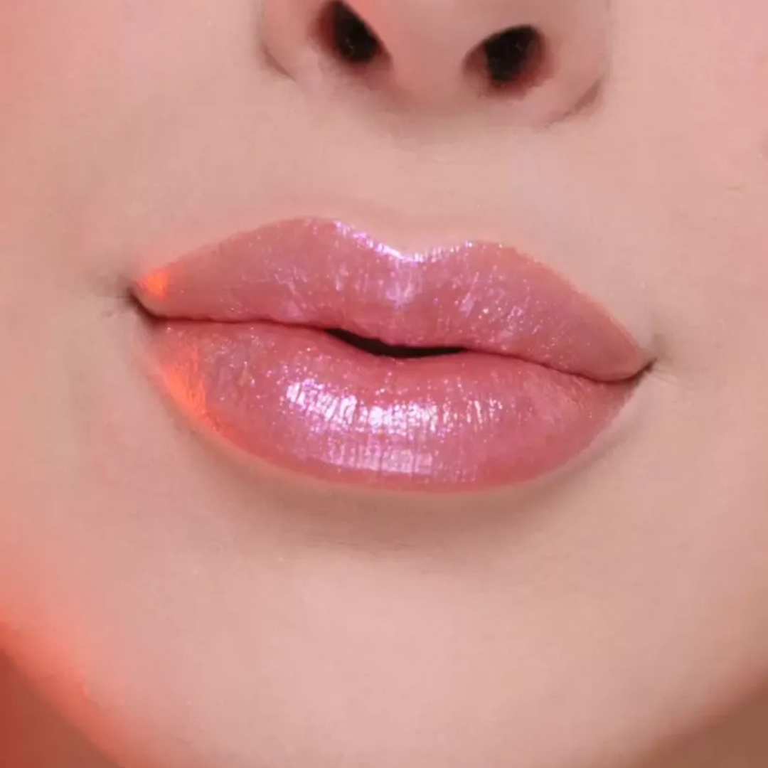 Essence Gloss Metal Glow | Sparkle Reflective Lip Gloss | Glass-Like Shine with Vitamin E (Pack of 3 - Transparent, Pink & Rose)