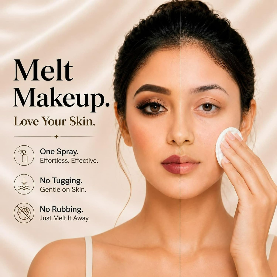 MARS It's Giving Skin Melt Makeup Remover Spray – Non-Comedogenic, Alcohol-Free Makeup Remover – Infused with Elixir of Nourishing Oils – Effortlessly Removes Waterproof & Heavy Makeup